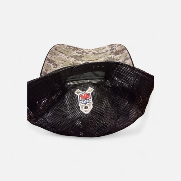 Dallas Cowboys New Era Salute To Service 9TWENTY Trucker Mesh OSFM Hat Cap - Picture 6 of 8